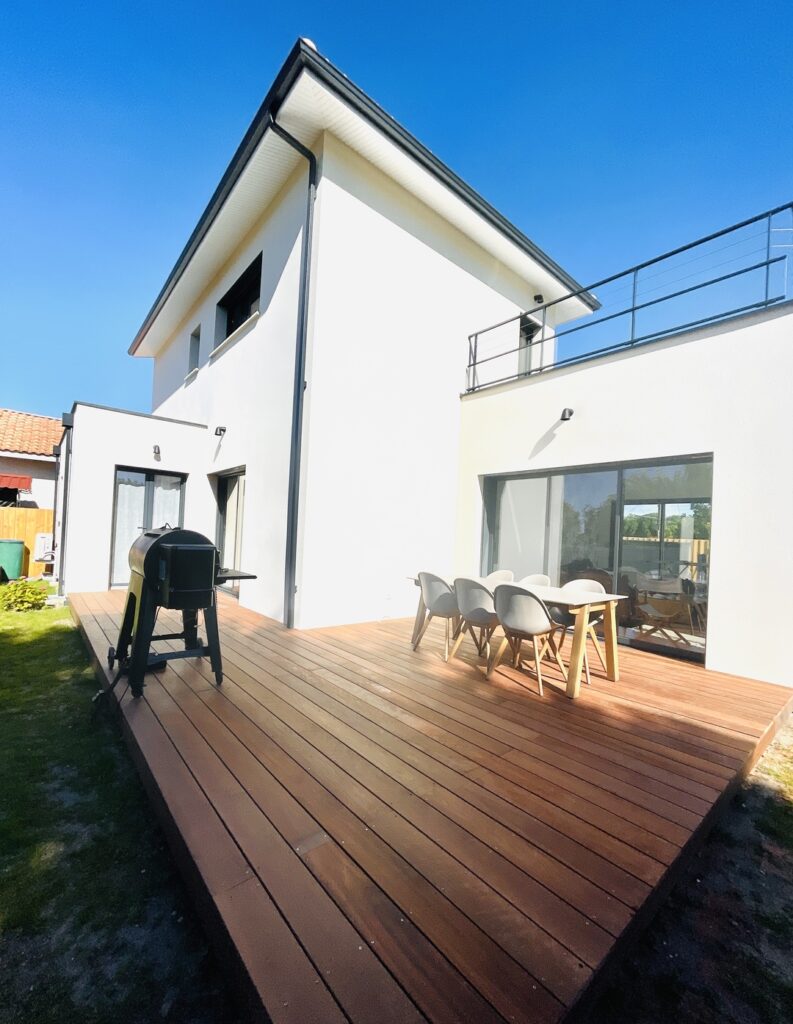 Terrasse Bois Arcachon Maison Sastre 13